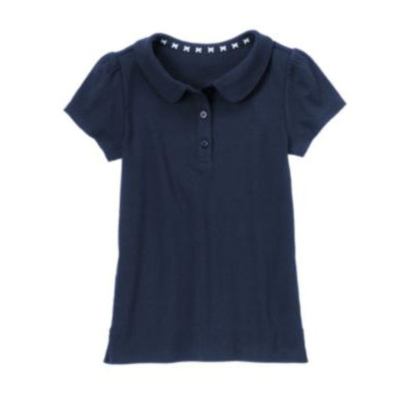 NWT Gymboree Girls Uniform Shop Green Polo Size 4